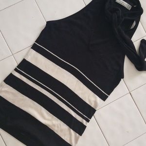 Zara Tie Neck Top